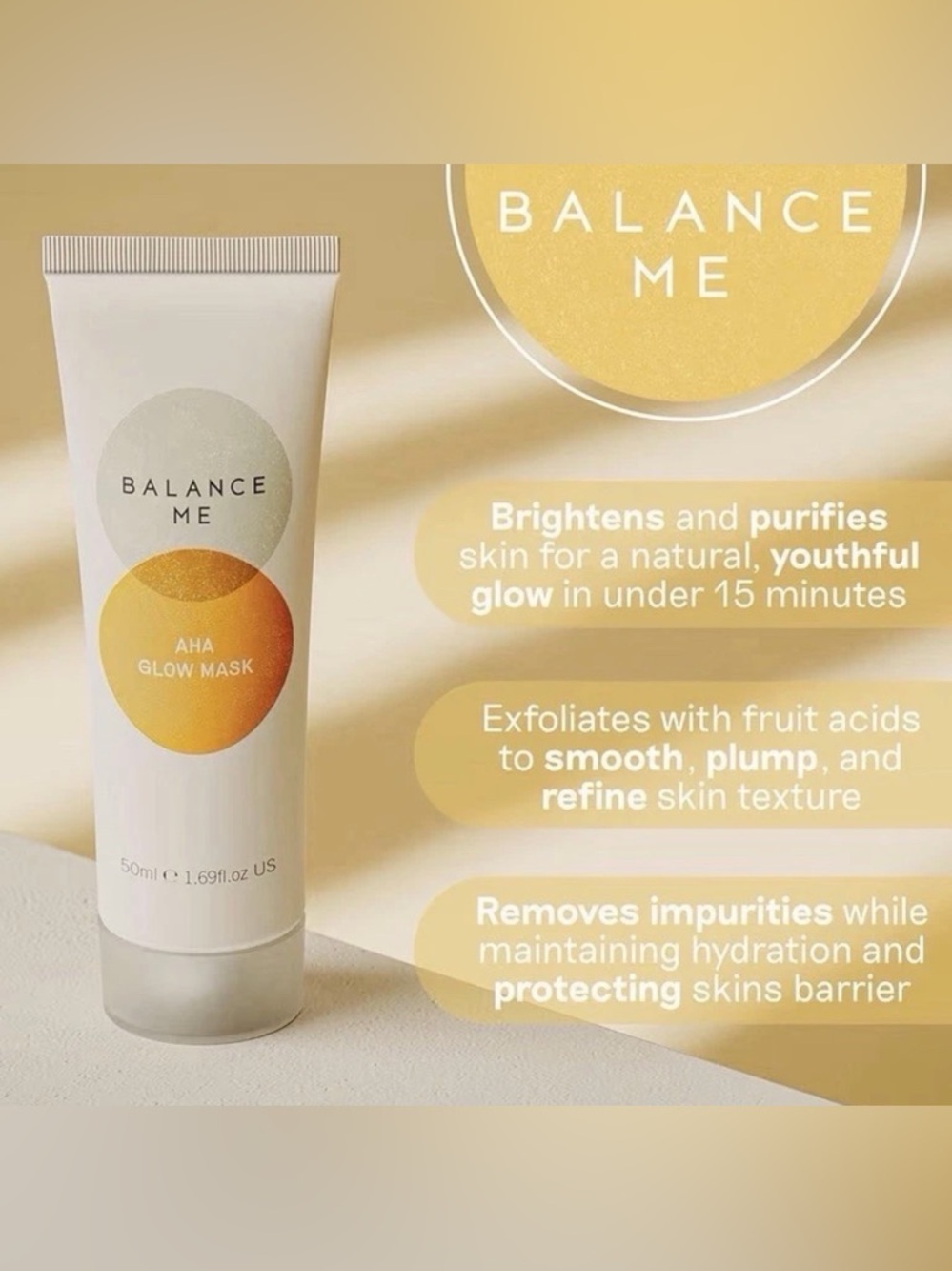 Balance Me: AHA Glow Mask
